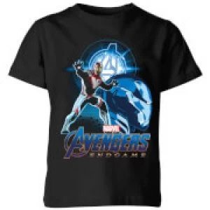 image of Avengers: Endgame Iron Man Suit Kids T-Shirt - Black - 11-12 Years