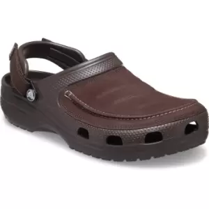 image of Crocs Mens Yukon Vista II Leather Beach Shoes Clogs UK Size 6 (EU 39.5)