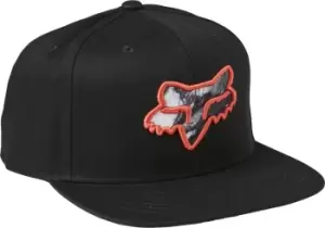 Image of FOX Karrera Snapback Cap, black, black, Size One Size