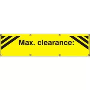 Image of Max Clearance - Ban (1200 x 300mm)