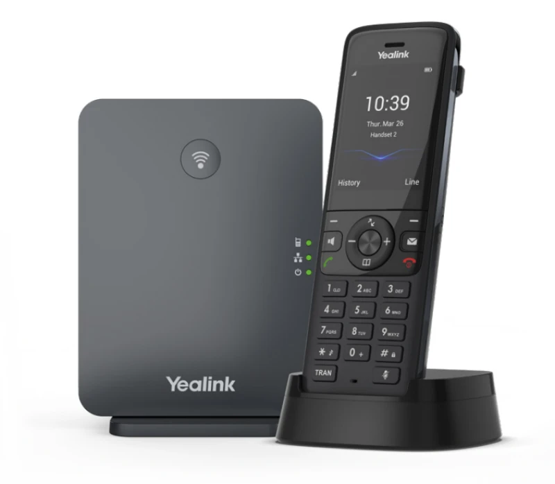Image of Yealink W78P IP phone Black TFT