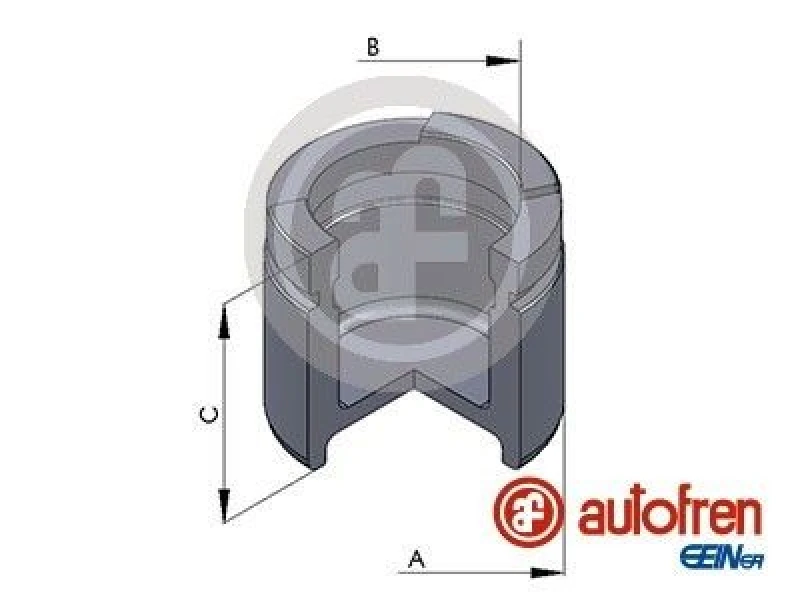 Image of AUTOFREN SEINSA Brake caliper piston AUTOFREN SEINSA D025673