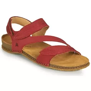 image of El Naturalista PANGLAO womens Sandals in Red,7,8