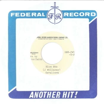 Image of Cavaliers - Blue Ska Vinyl