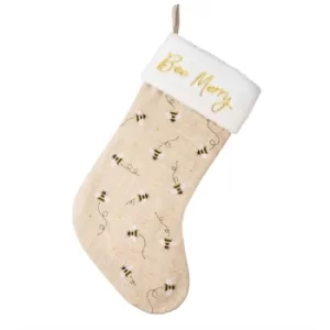 image of Adult Bee Merry Stocking