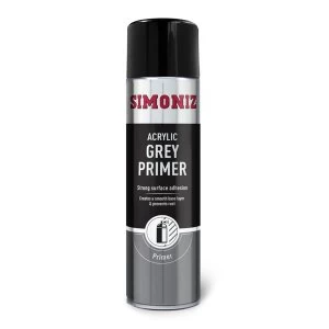 Image of Simoniz Grey Primer 500ml Aerosol