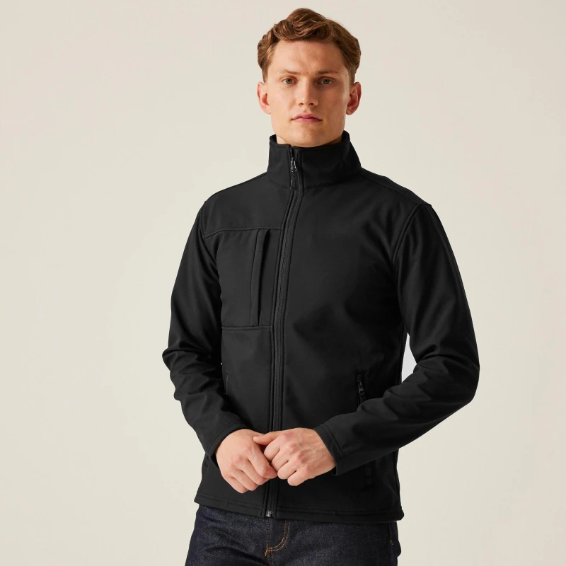 Image of Regatta Octagon II Printable 3 Layer Jacket - Black XS