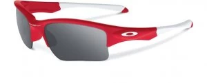 Image of Oakley Youth Quarter Jacket Sunglasses Redline / White 9200 61mm