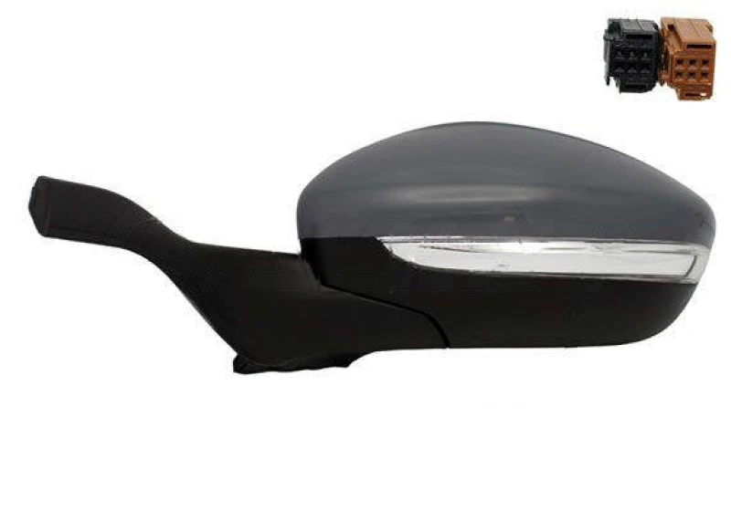Image of ALKAR 6149296 Wing mirror Left, Electric, Convex, primed Outside Mirror (50)