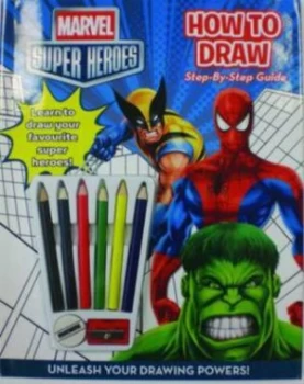Image of Marvel Super Heroes How to Draw Activity Paperback