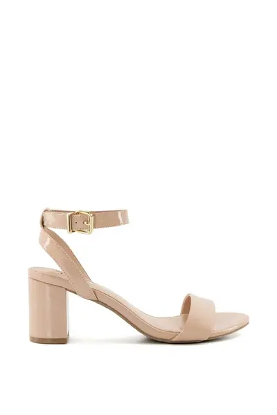 image of Dune London Meye Sandals Rose Gold