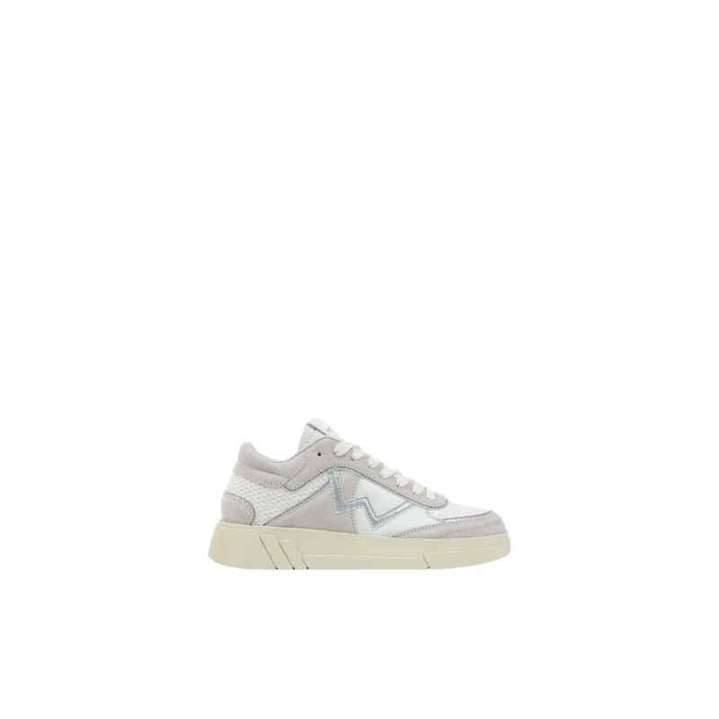 Image of Mim Shoes Leather Trainers woman Mim Trainers M1993 Blanc Female 36