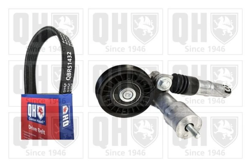 Image of QUINTON HAZELL V-Ribbed Belt Set QUINTON HAZELL QDK44