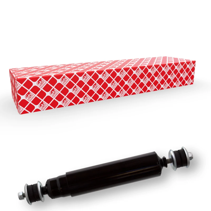 Image of FEBI BILSTEIN 20418 Shock absorber Rear Axle, Oil Pressure, Telescopic Shock Absorber, Bottom Pin Shock Absorber (854)