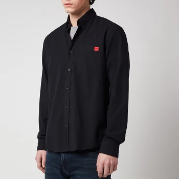 Image of HUGO Mens Evito Shirt - Black - L