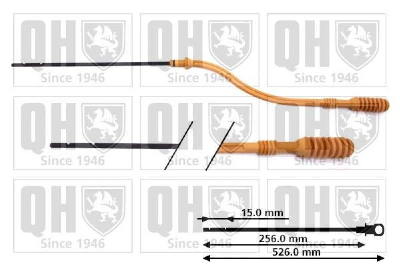 Image of QUINTON HAZELL Oil Dipstick QUINTON HAZELL QOD118