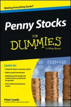 Image of Penny Stocks for Dummies by Peter Leeds Paperback