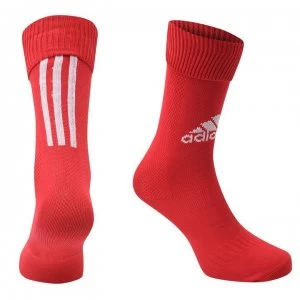 Image of adidas Santos Football Socks Junior - Red/White