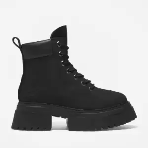 Image of Timberland Sky Nubuck Leather Platform Boots - UK 4