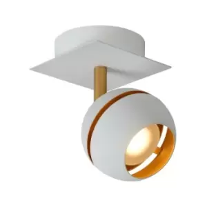 Image of Lucide BINARI - Ceiling Spotlight - LED - 1x4,5W 2700K - White