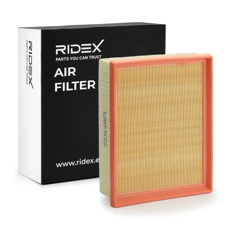 Image of RIDEX 8A1797 Air filter Filter Insert Air Filter (8)