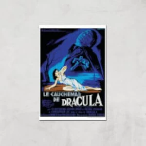 image of Le Cauchemar De Dracula Giclee Art Print - A2 - Print Only