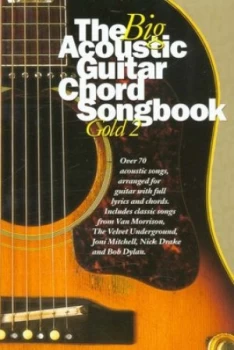 Image of The Big Acoustic Guitar Chord Songbook. Gold 2 Book