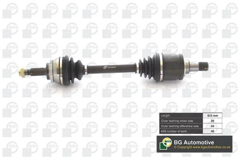 Image of BGA Drive shaft BGA DS7608L