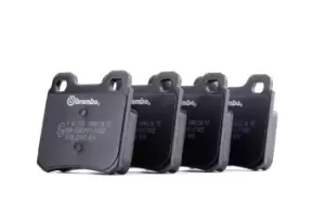 image of BREMBO BRAKE PAD SET OF 4 P59018