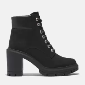 image of Timberland Allington Height Lace-up Boot For Her In Black Black, Size 3.5