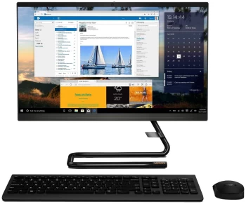 Image of Lenovo IdeaCentre AIO 3 Gen 6 (22" AMD) AMD Athlon Silver 3050U Processor (2 Cores / 2 Threads, 2.30 GHz, up to 3.20 GHz with Max Boost, 1 MB Cache L2