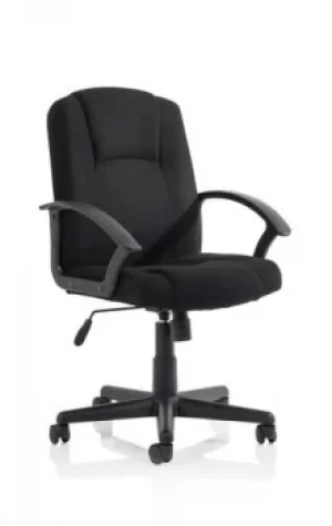 Image of Bella Executive Managers Chair Black Fabric