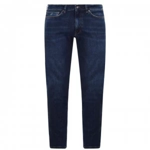 Image of Gant Slim Jeans - Mid Blue 961