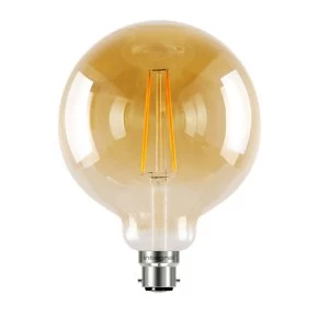 image of Integral Sunset Vintage Filament G125 2.5W B22 Light Bulb