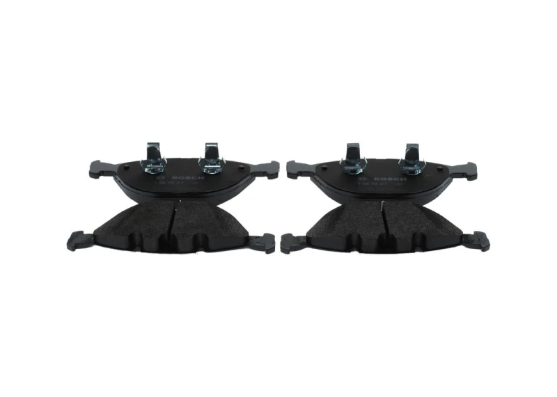 Image of Bosch 0 986 494 217 Brake pad set with mounting manual Low-Metallic Brake Pad Set,disc brake (402)