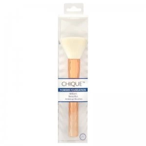 image of Royal & Langnickel Chique Powder Foundation Brush Rose Gold