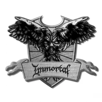 Image of Immortal - Crest Pin Badge