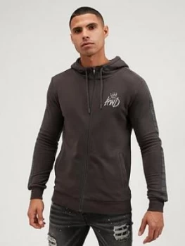 Image of Kings Will Dream Kings Will Dream Crossly Flc Zip Through Hoodie Tracksuit