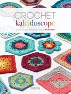 Image of crochet kaleidoscope shifting shapes and shades across 100 motifs
