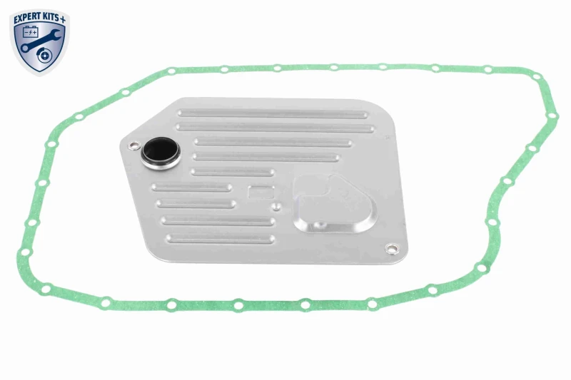 Image of VAICO V10-2361 Hydraulic Filter Set, automatic transmission with gasket/seal Hydraulic Filter Set,automatic transmission (3843)