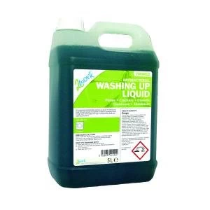 image of 2Work Antibacterial Washing Up Liquid 5 Litre 221