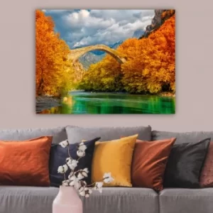 Image of 123261874_70100 Multicolor Decorative Canvas Painting