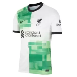 image of Nike Liverpool FC Away Jersey 2023 2024 Adults - White