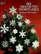 Image of 60 crocheted snowflakes