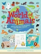 Image of world of animals learn to draw more than 175 animals from the seven contine
