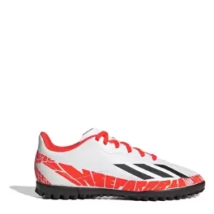 Image of adidas X Speedportal Messi.4 Astro Turf Boots Kids - White