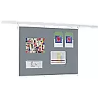 Image of Legamaster Professional Non Magnetic Felt Pin Board 123 x 90 cm