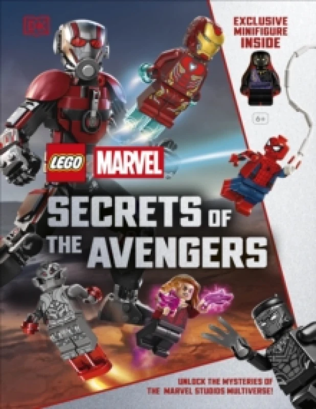 Image of LEGO Marvel Secrets of the Avengers : Includes Exclusive Minifigure Hardback