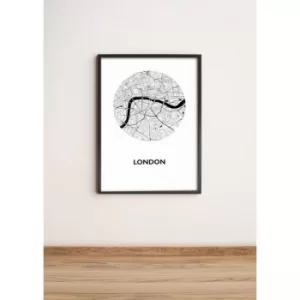 Image of LM3550SCT-005 Multicolor Decorative Framed MDF Painting