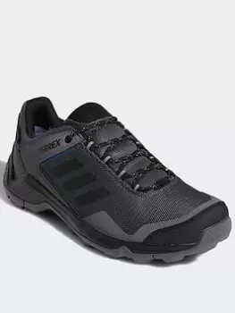 Image of adidas Terrex Eastrail Gore-tex Hiking Shoes, Blue/Black, Size 9, Men